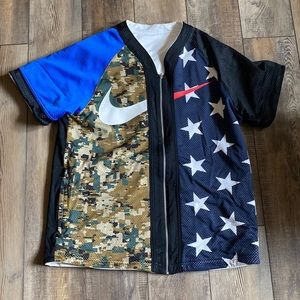 Nike reversible t-shirt jacket